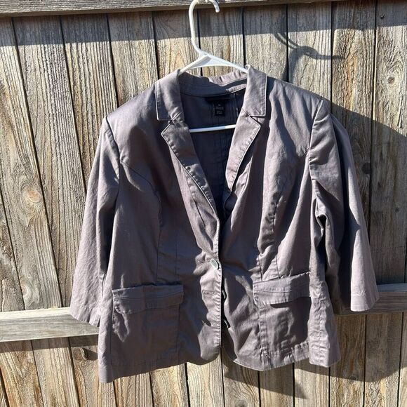 Lane Bryant blazer jacket top size 22 - Picture 1 of 10